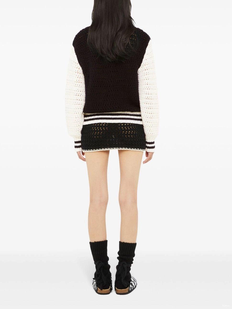 Affordable Women Alanui crochet-knit jacket bomber 0716